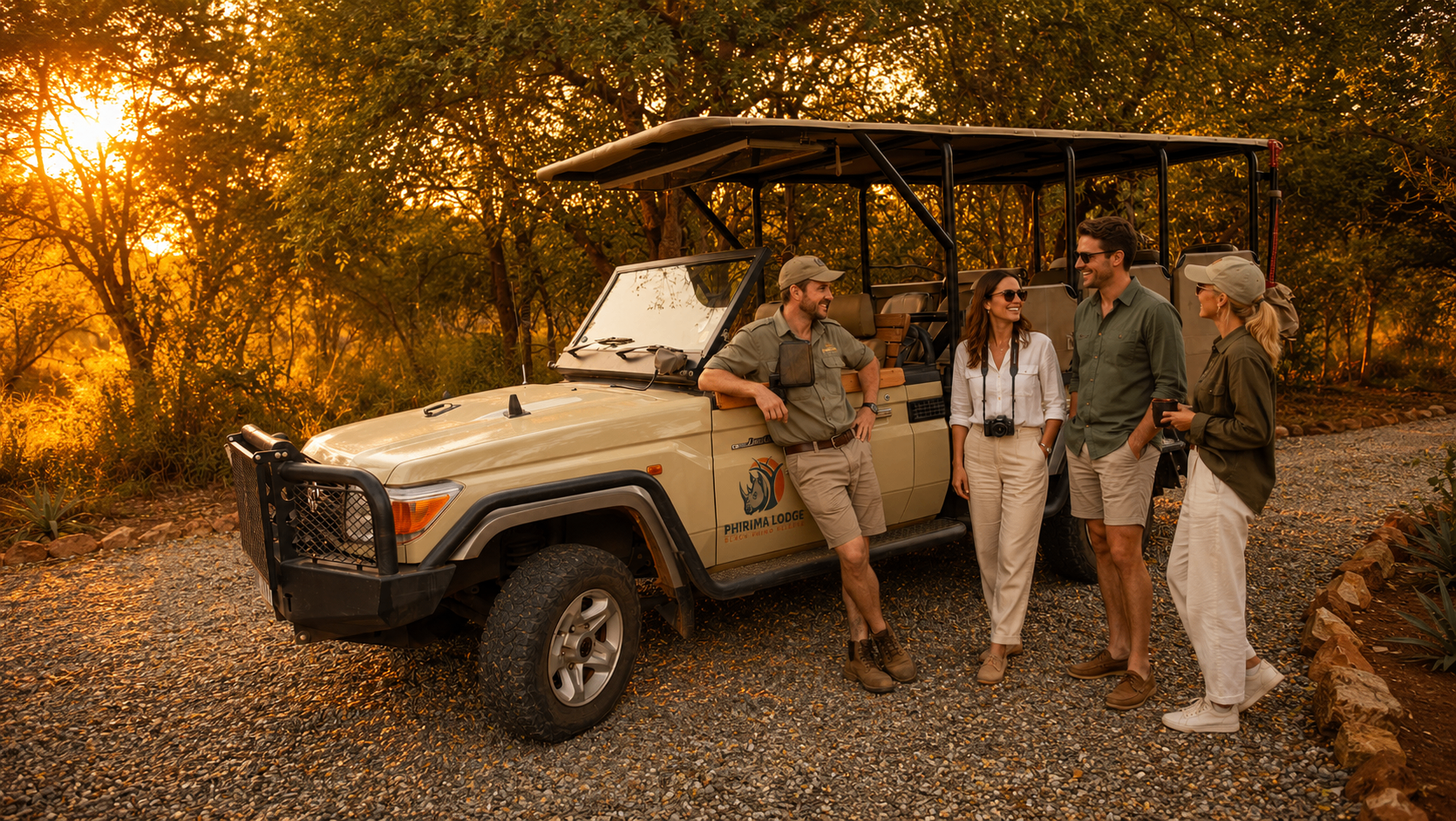 Private safari vehicle