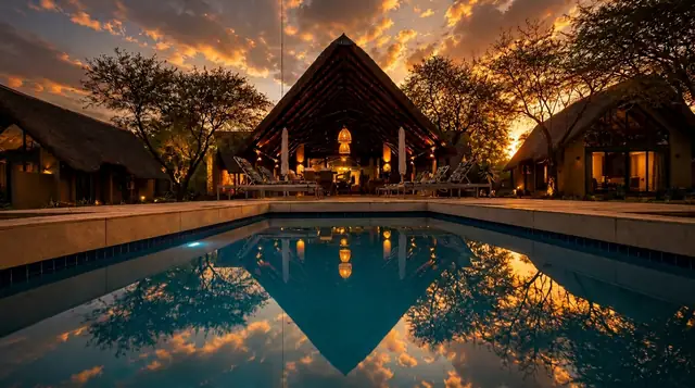 Private swimming pool